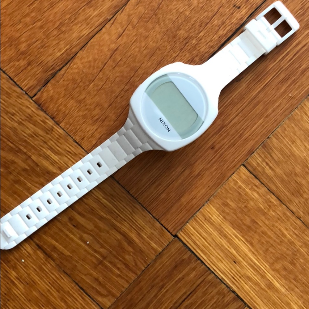 White Nixon watch